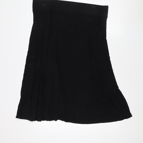 Marks and Spencer Women's Black A-Line Midi Skirt