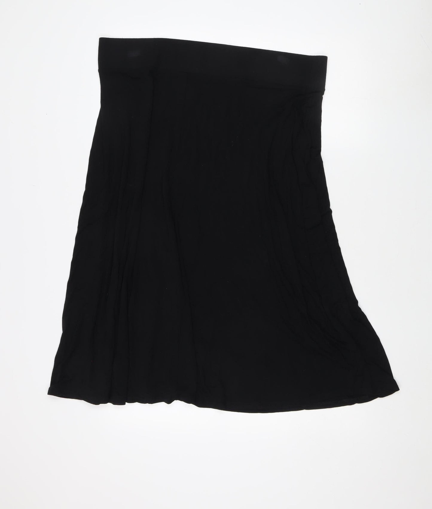 Marks and Spencer Women's Black A-Line Midi Skirt