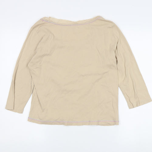 Marks and Spencer Women's Beige Blouse Size 18