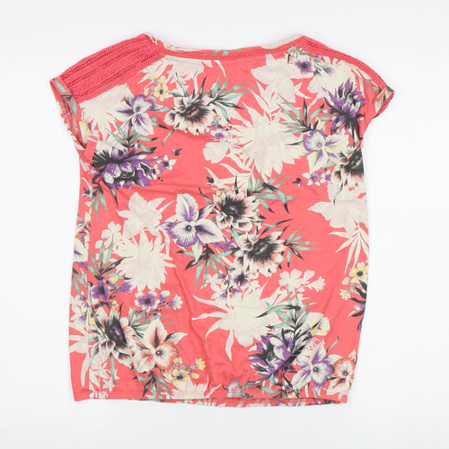 Next Women's Multicoloured Floral T-Shirt Size 12