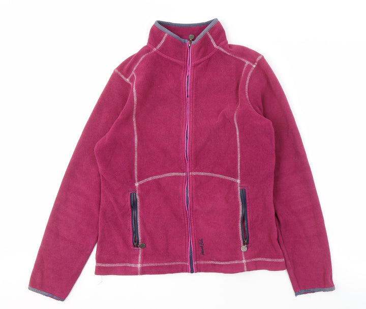Weird Fish Women's Pink Basic Jacket Size 10