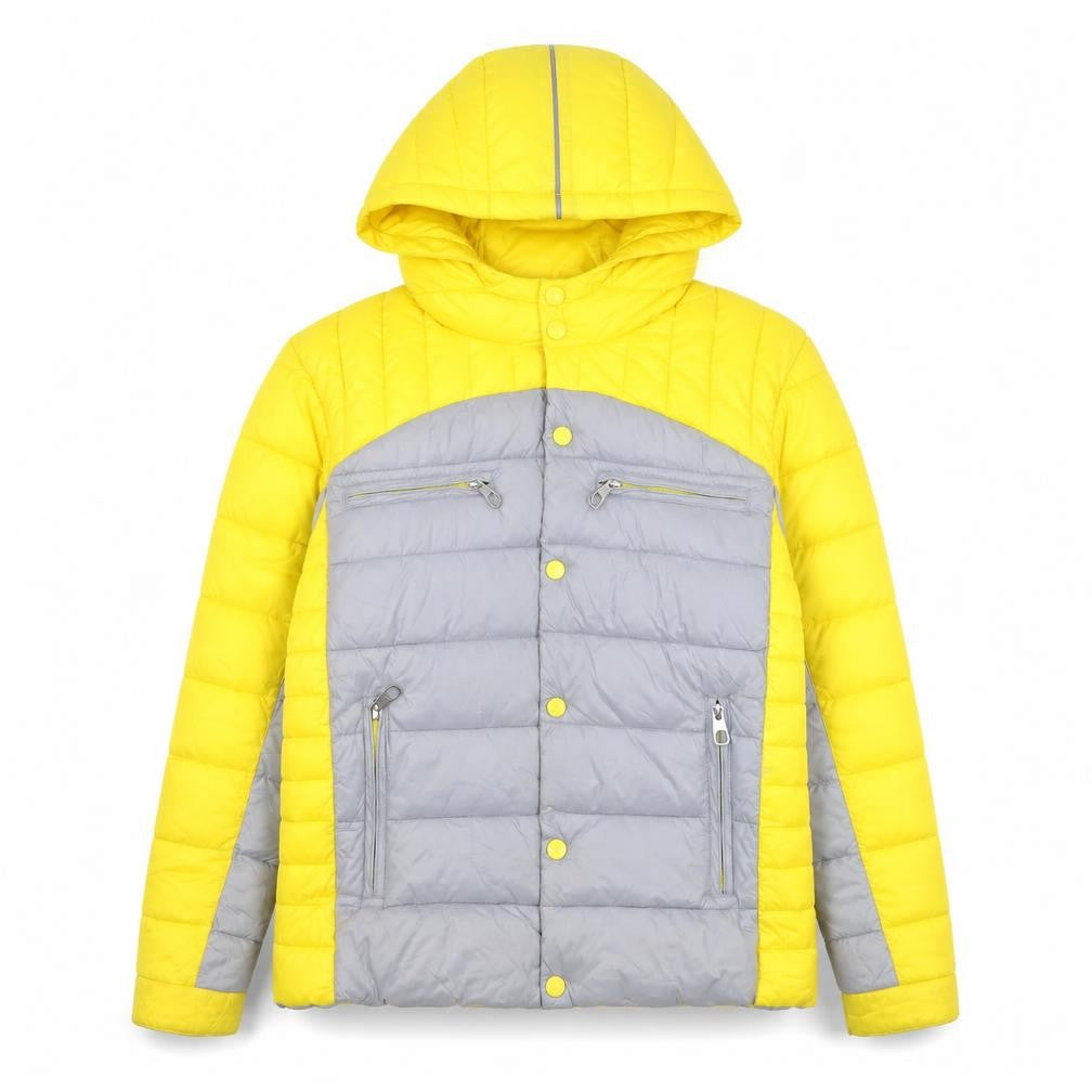 Bugatti Women's Yellow Puffer Jacket Size 14