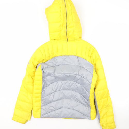 Bugatti Women's Yellow Puffer Jacket Size 14