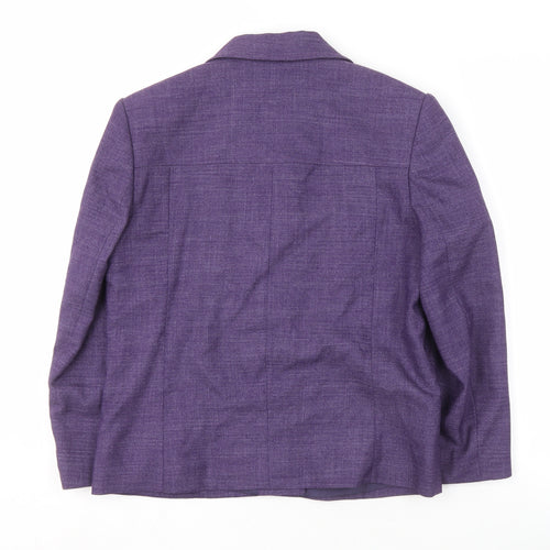 Viyella Women's Purple Blazer, Size 10, Classic Fit
