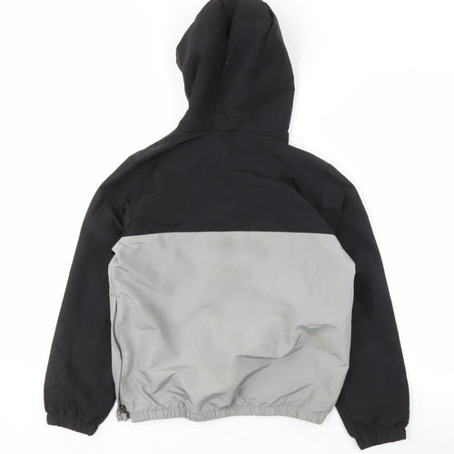 Ellesse Boys' Colourblock Jacket Black/Grey/Orange Size 10-11
