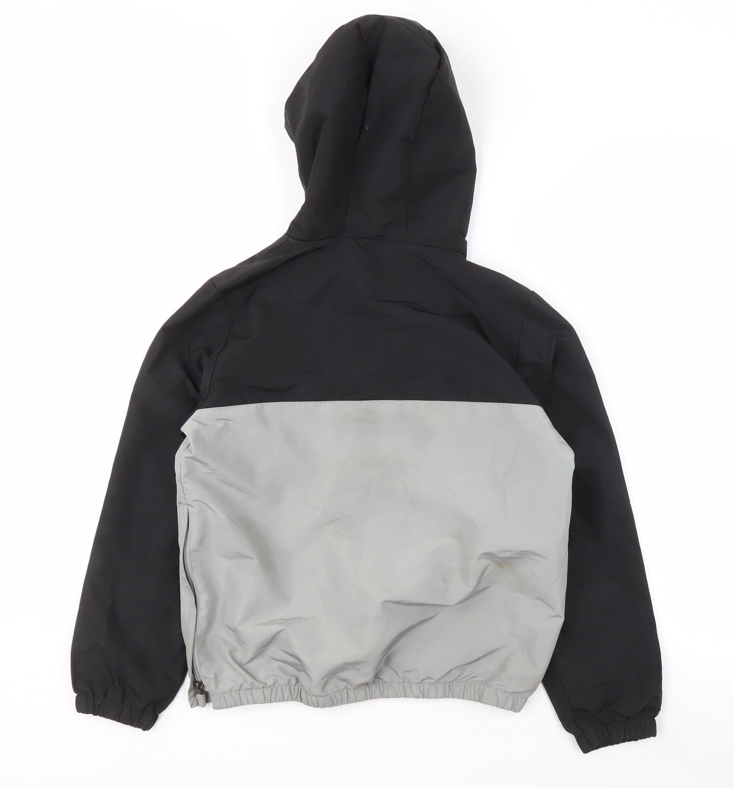 Ellesse Boys' Colourblock Jacket Black/Grey/Orange Size 10-11
