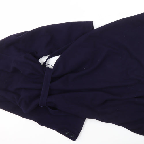 OLON Women's Blue Wool Overcoat Size 12