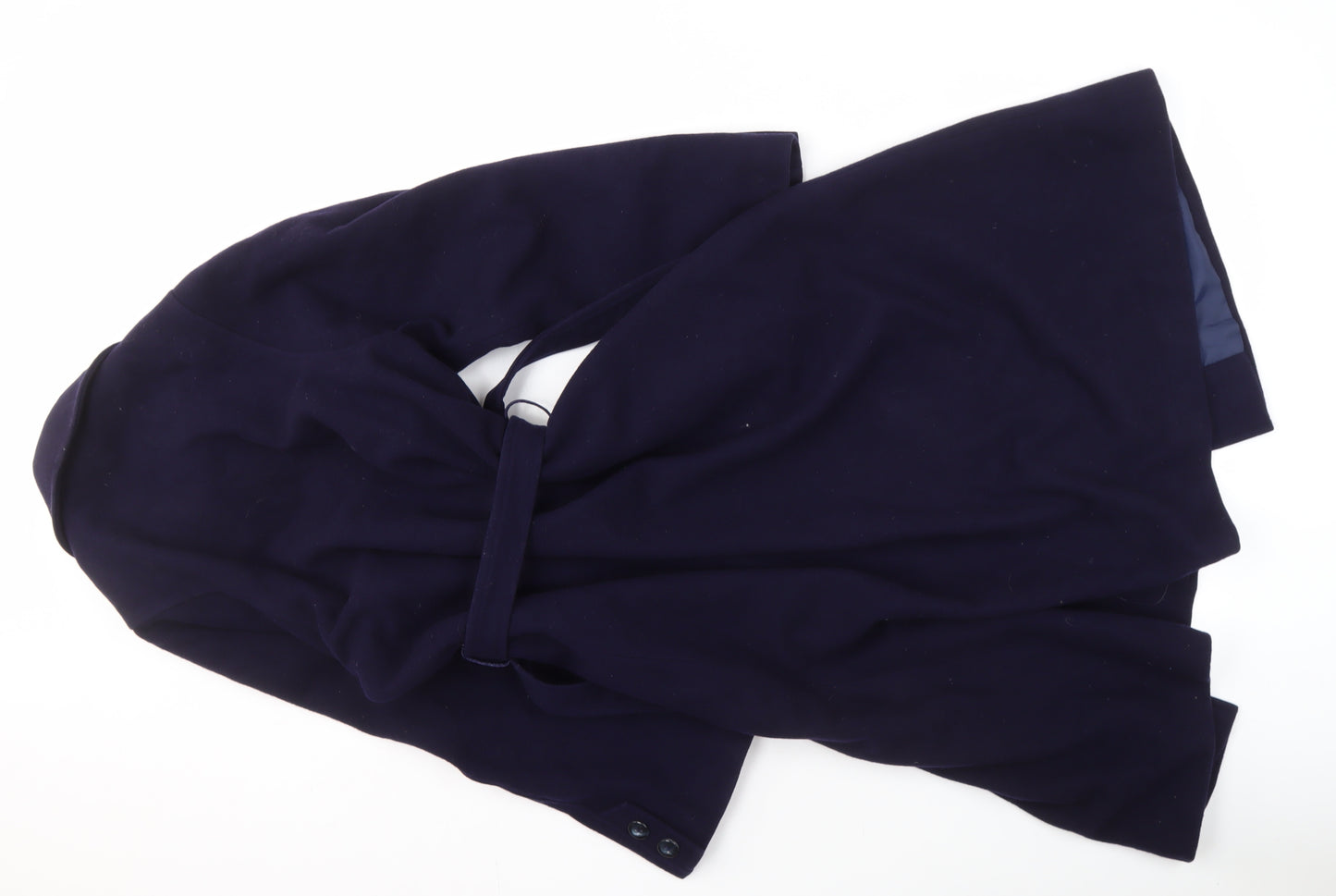 OLON Women's Blue Wool Overcoat Size 12