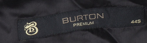 Burton Men's Blue Wool Blazer 44S Formal Jacket