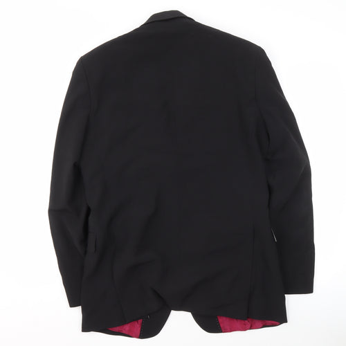 Alexandre Savile Row Men's Black 40R Jacket