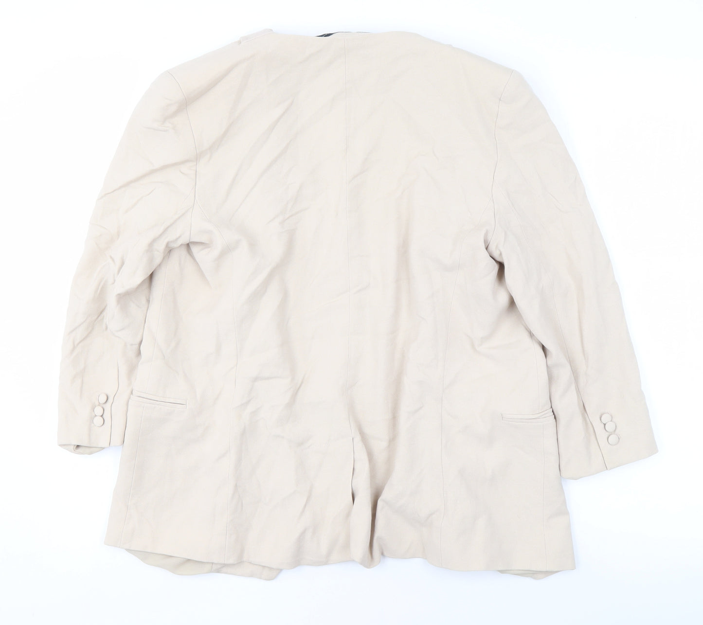 French Connection Beige Women's Blazer Size 12