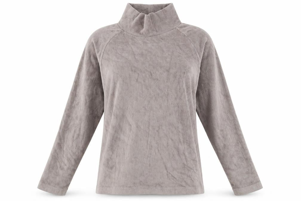 Front view of Cotton Traders Women's Brown Sweatshirt, size 20