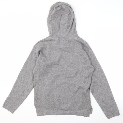 Replay Women's Grey Pullover Hoodie Size S