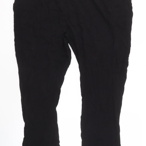 Cotton Traders Women's Black Trousers Size 16