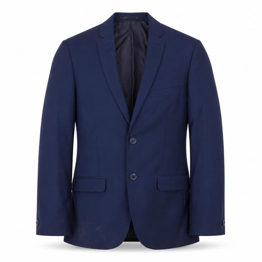 Front view of Red Herring Men's Blue Suit Jacket, size 38, Short