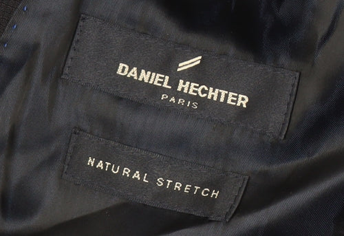 Daniel Hechter Men's Blue Wool Blazer, Size 40S Formal