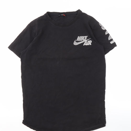 Nike Men's Black Medium Graphic Print T-Shirt
