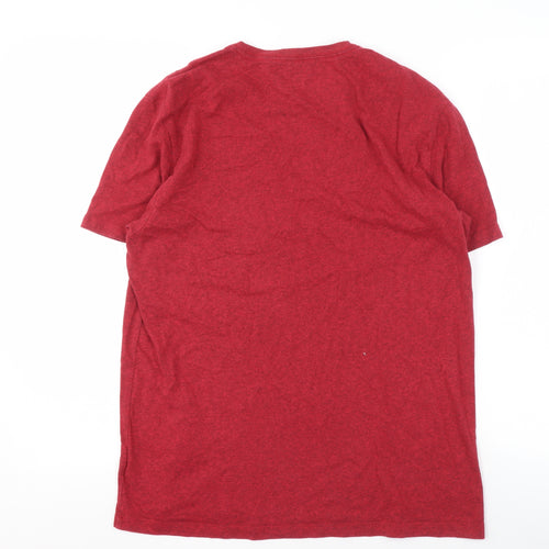 Old Navy Men's Red Medium Crew Neck T-Shirt