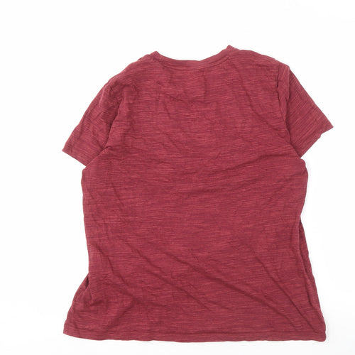Reebok Men's Red XL T-Shirt - Short Sleeve, Logo
