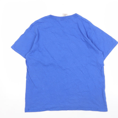Disney Men’s Blue Star Wars T-Shirt - Size L