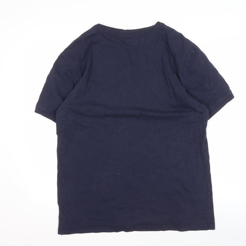 Tommy Hilfiger Men's Blue XL Crew Neck T-Shirt