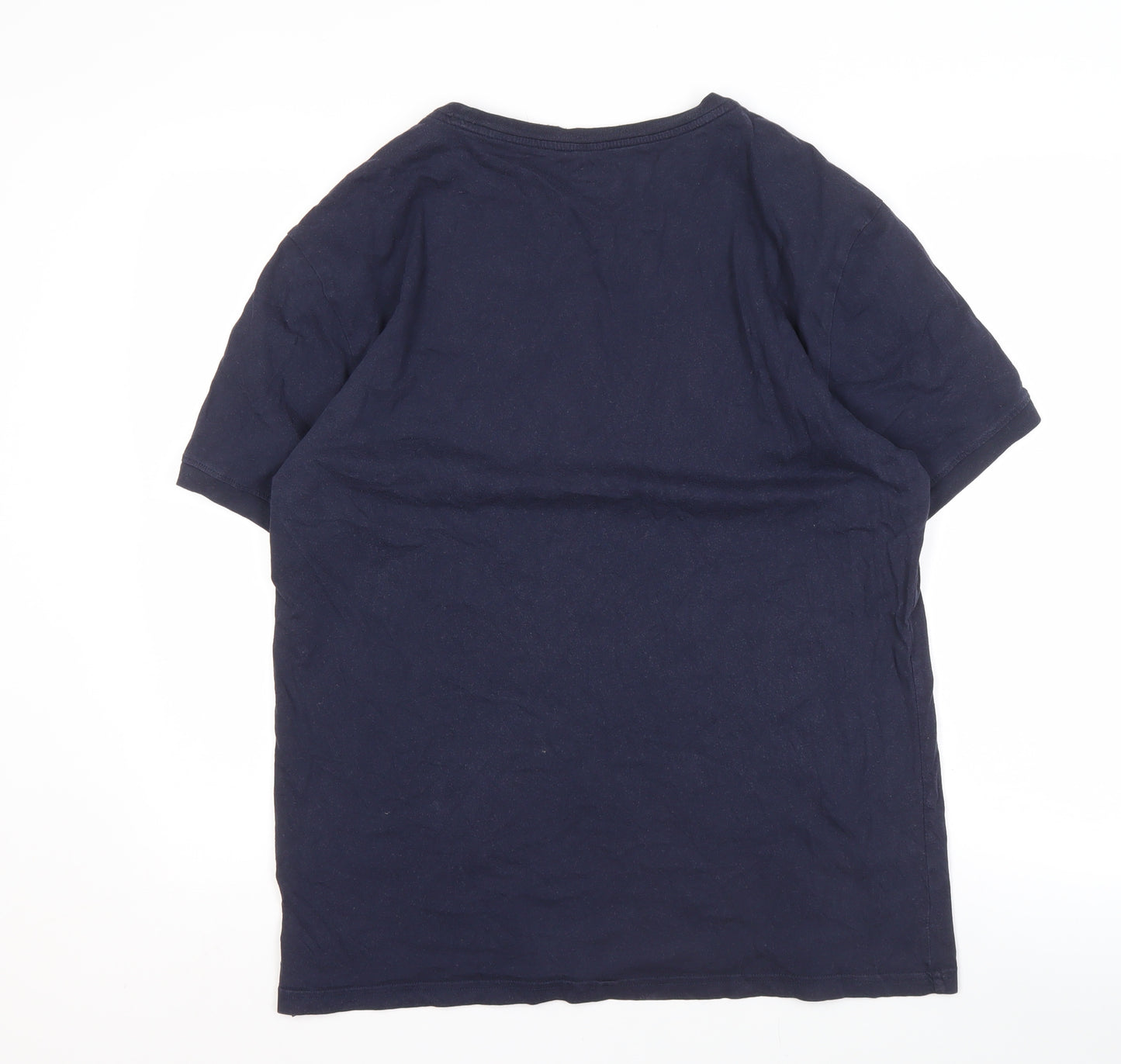 Tommy Hilfiger Men's Blue XL Crew Neck T-Shirt