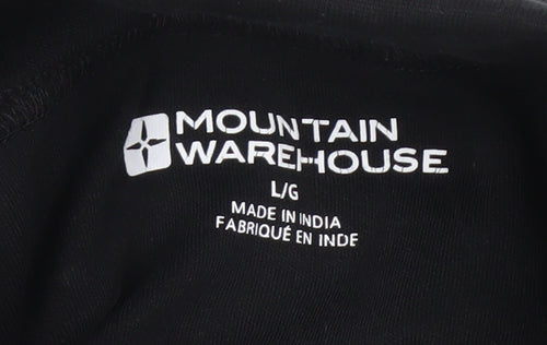 Mountain Warehouse Unisex Black Long Sleeve Top L