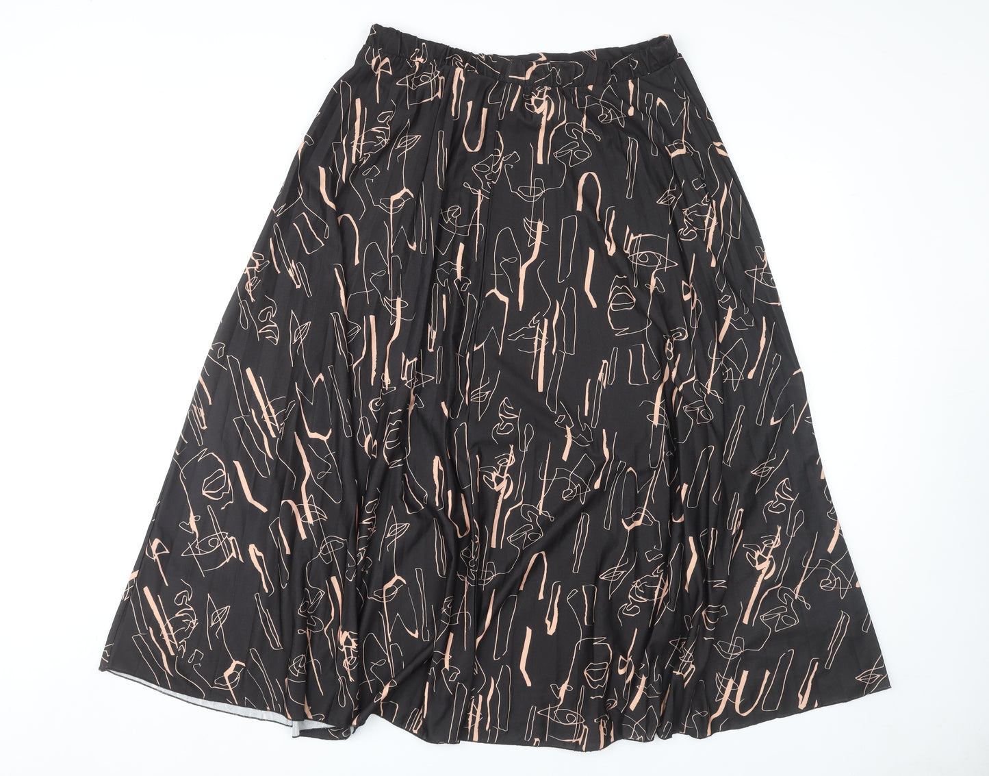 ASOS Women's Black Skirt Size 14, Polyester, New