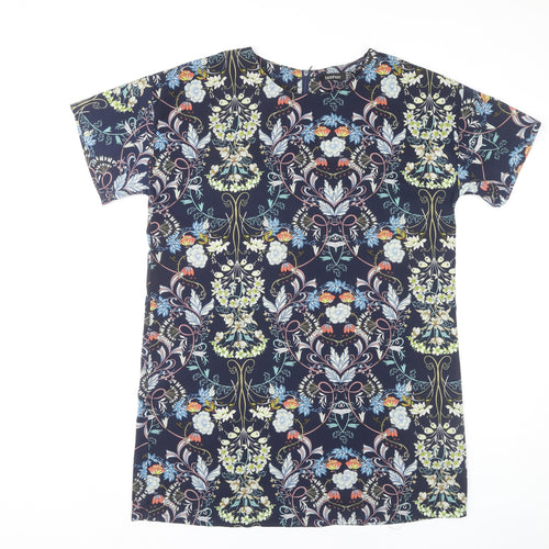 Boohoo Women's Multicoloured Floral Dress Size 12
