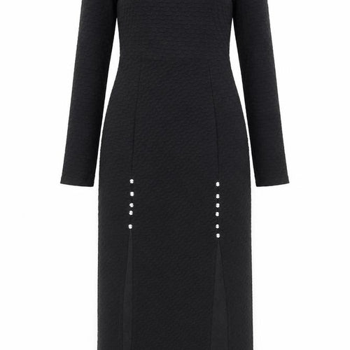 Club L Women's Black Long Dress Size 10