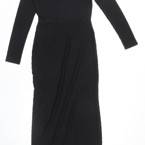 Club L Women's Black Long Dress Size 10