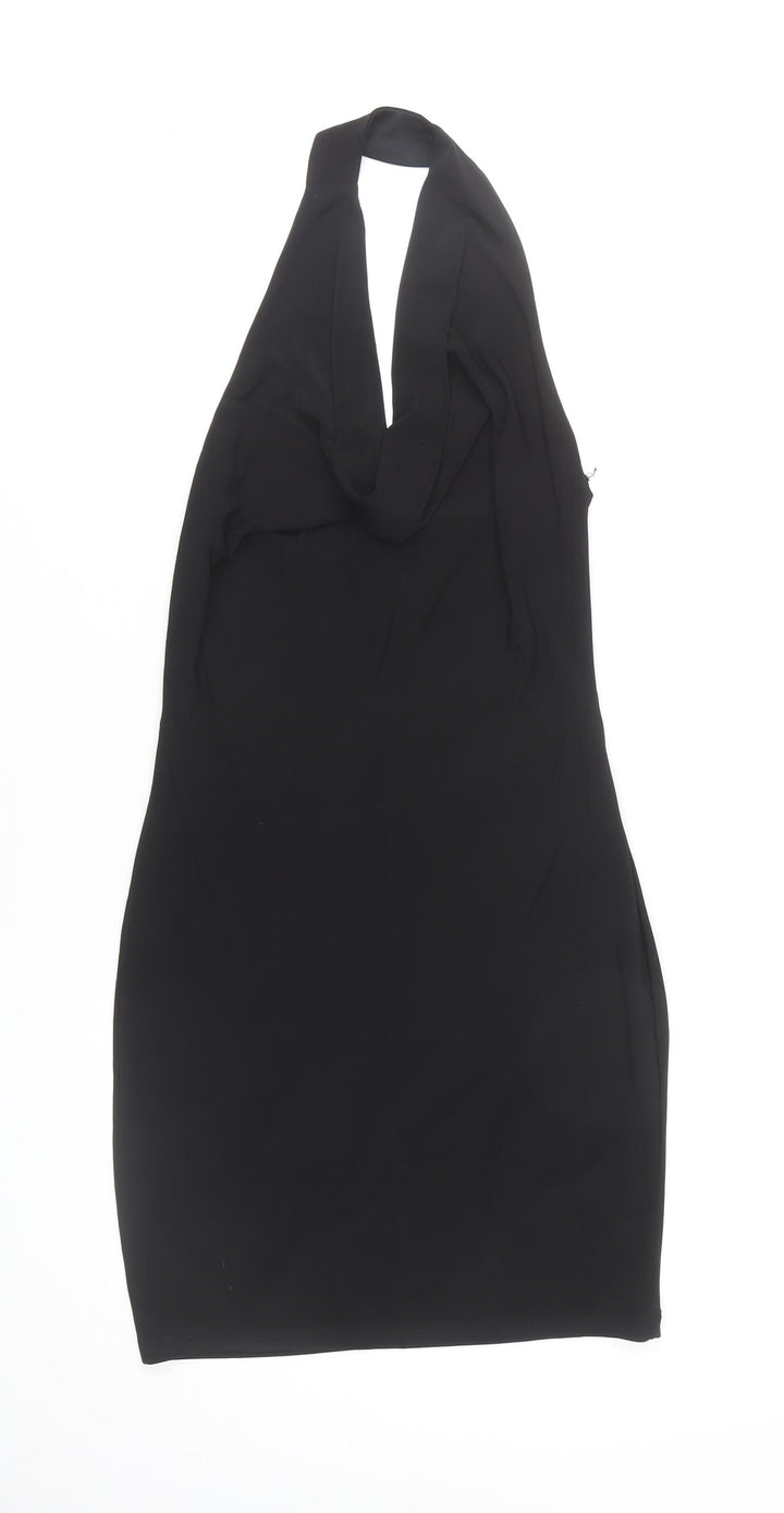 Miss Selfridge Women's Black Bodycon Dress Size 8
