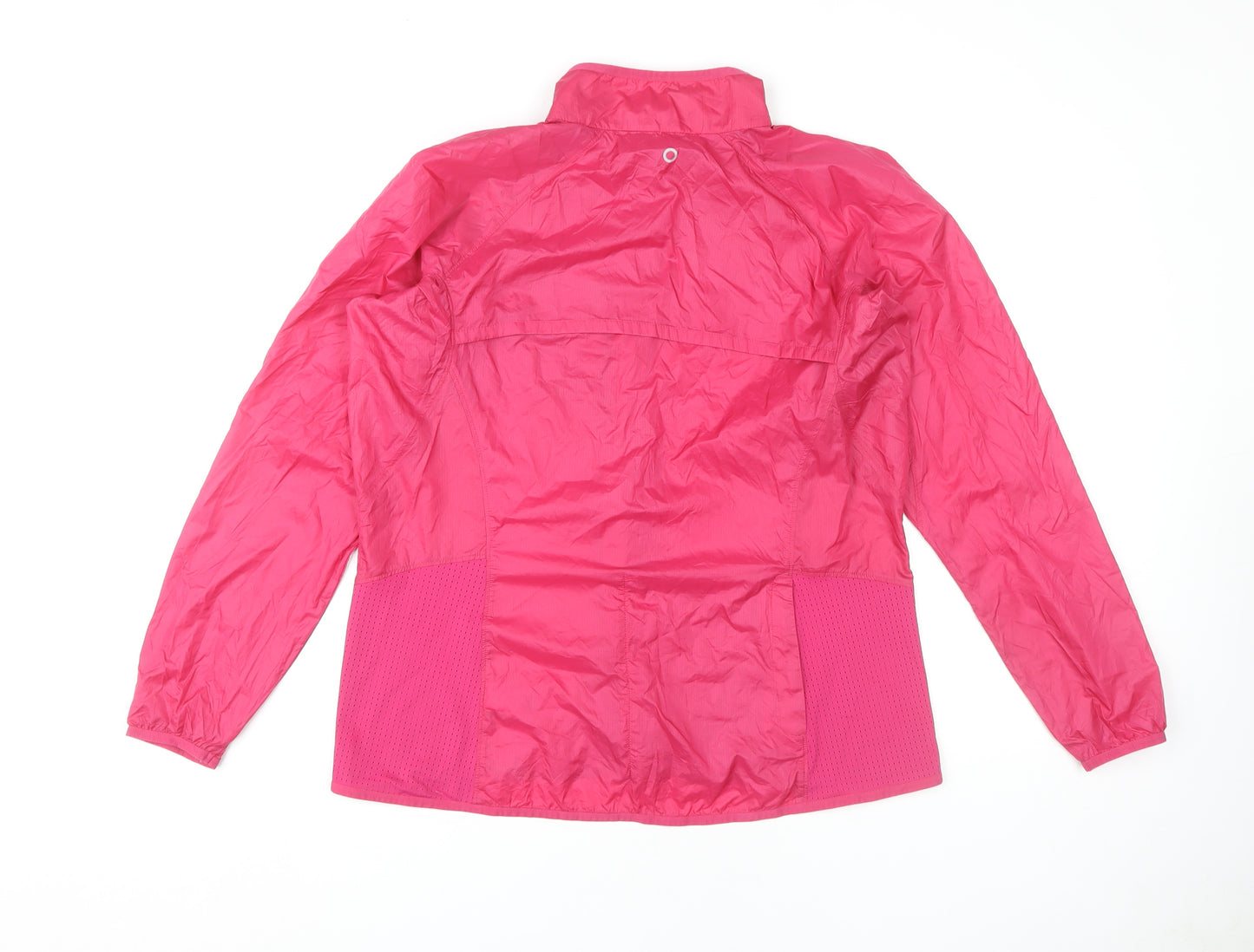 Marks and Spencer Women's Pink Windbreaker Jacket Size 16