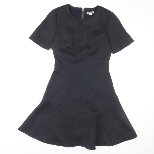 Whistles Women's Black Fit & Flare Dress Size 6
