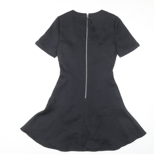Whistles Women's Black Fit & Flare Dress Size 6