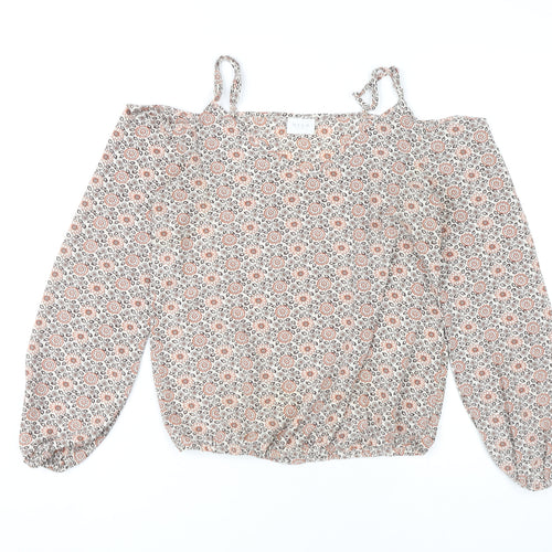 Vila Women's Multicoloured Floral Blouse Size 6