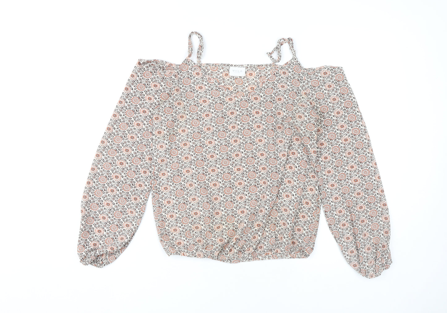 Vila Women's Multicoloured Floral Blouse Size 6
