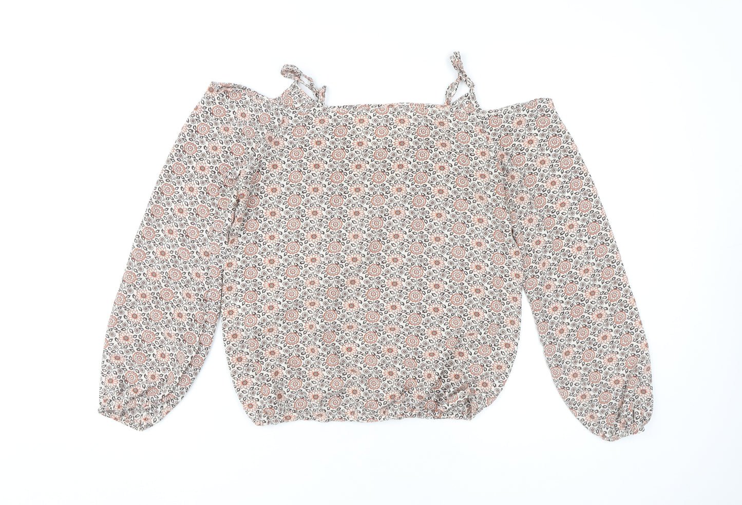 Vila Women's Multicoloured Floral Blouse Size 6