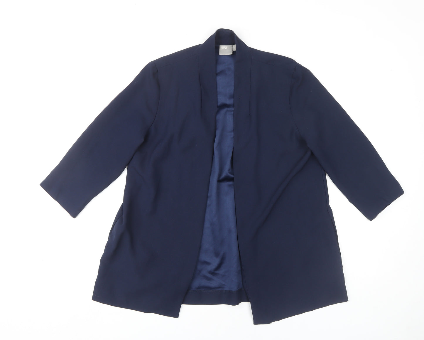 ASOS Women's Navy Blazer Jacket Size 8