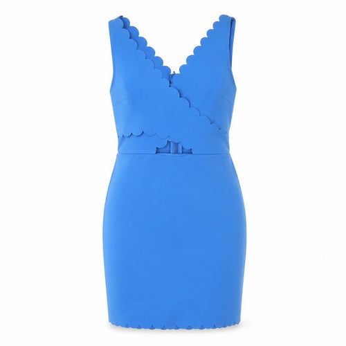 Topshop Women's Blue Bodycon Dress UK 8