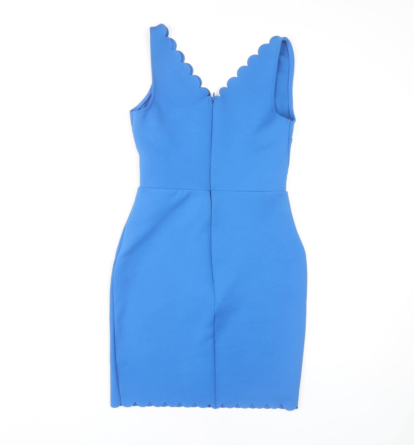 Topshop Women's Blue Bodycon Dress UK 8