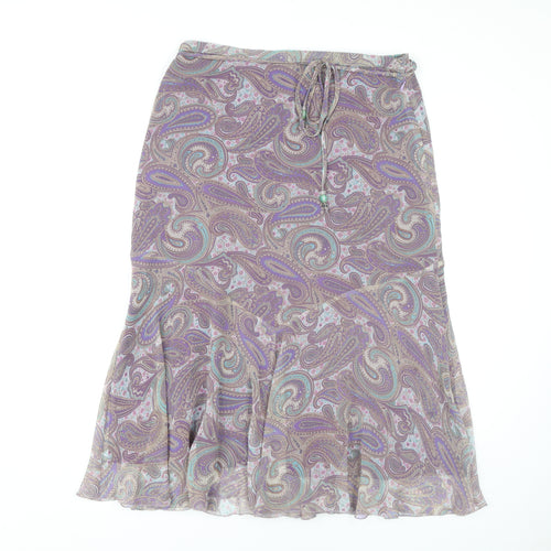 Marks and Spencer Women's Paisley Midi Skirt