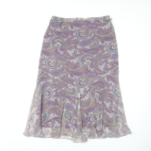 Marks and Spencer Women's Paisley Midi Skirt