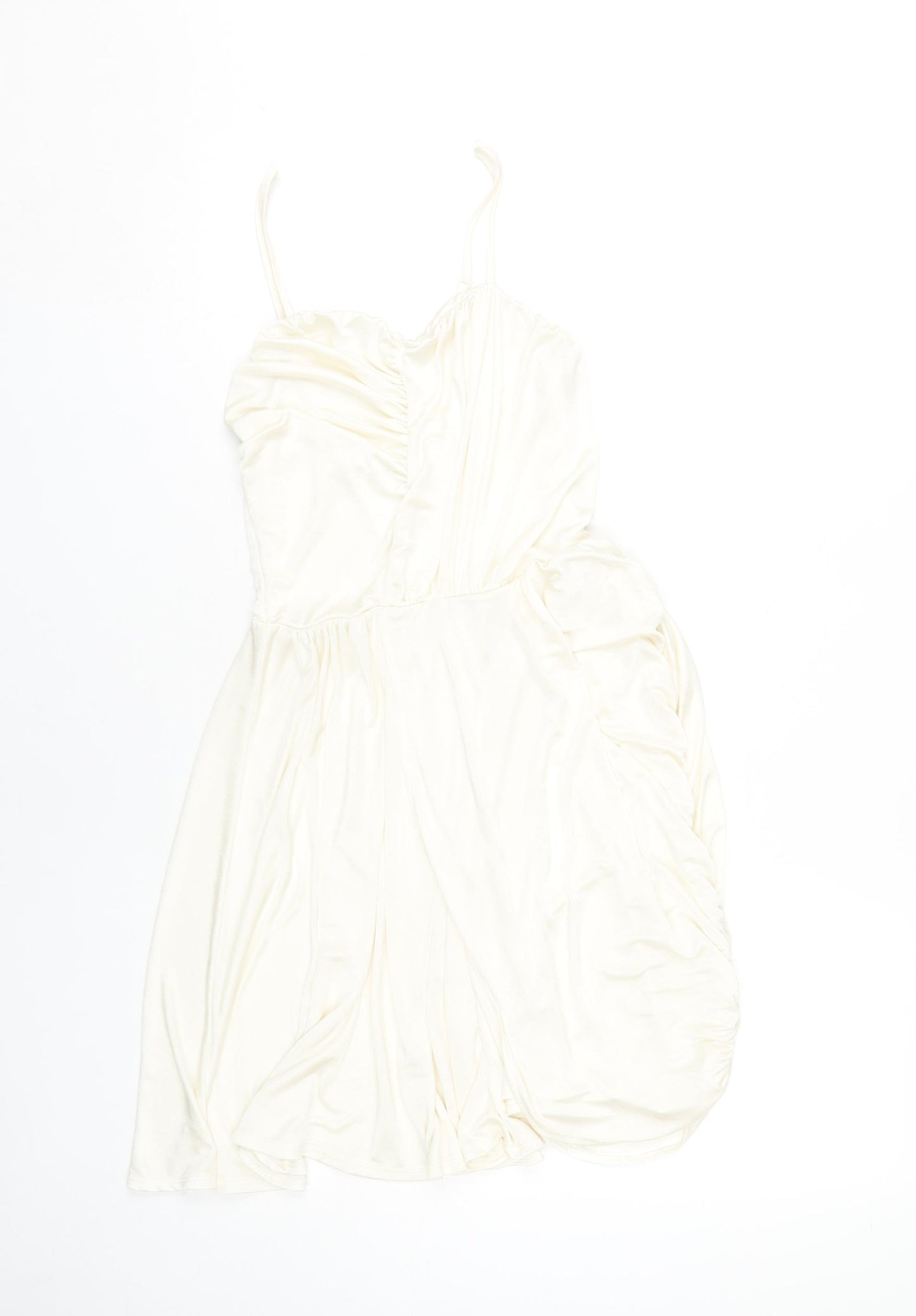 ASOS Women’s Ivory Sleeveless Dress Size 10