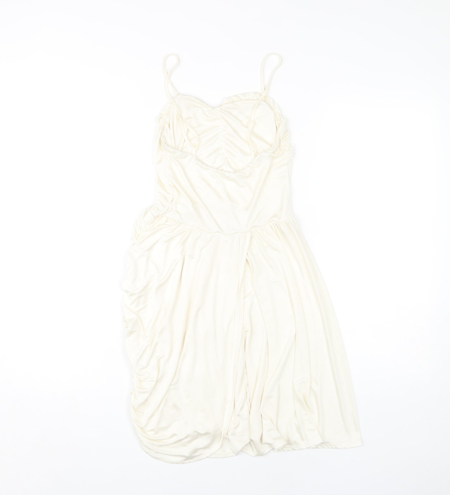 ASOS Women’s Ivory Sleeveless Dress Size 10