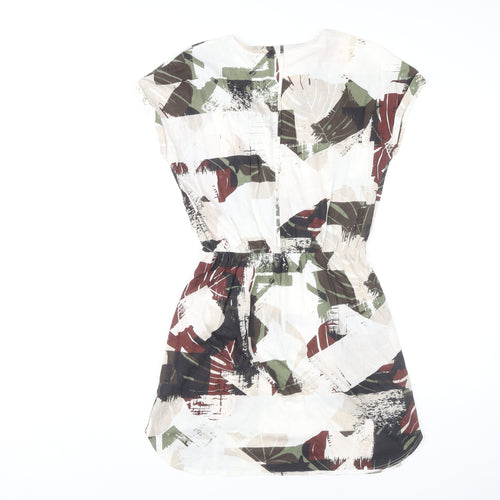 Next Women's Multicoloured Dress Size 10 Short Sleeve