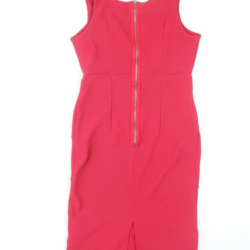 Next Women's Red Size 10 Bodycon Dress