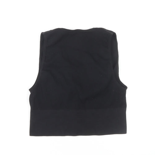 Urban Outfitters Women's Black V-Neck Tank - XL