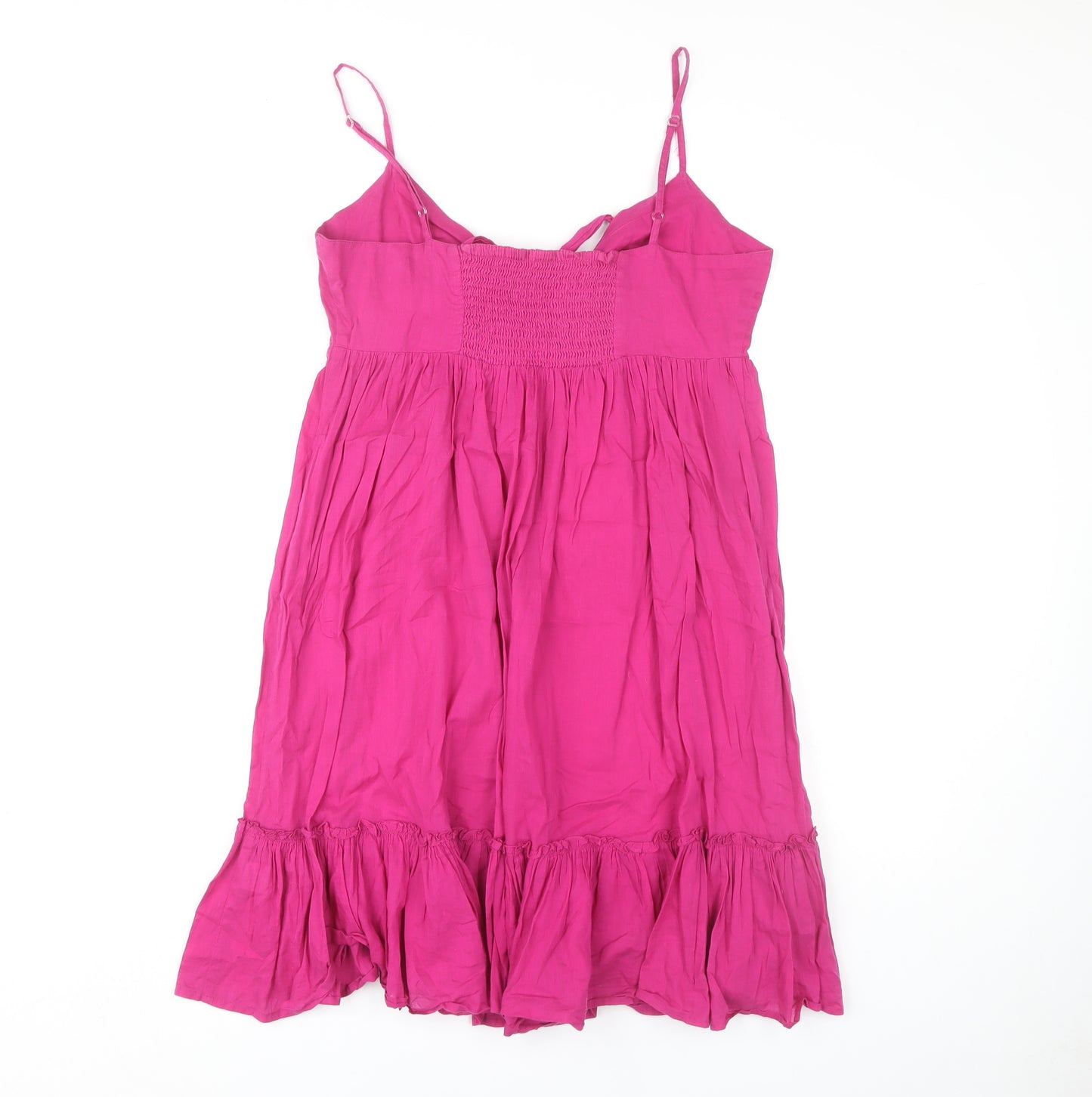 Oasis Women's Pink Cotton Slip Dress XS