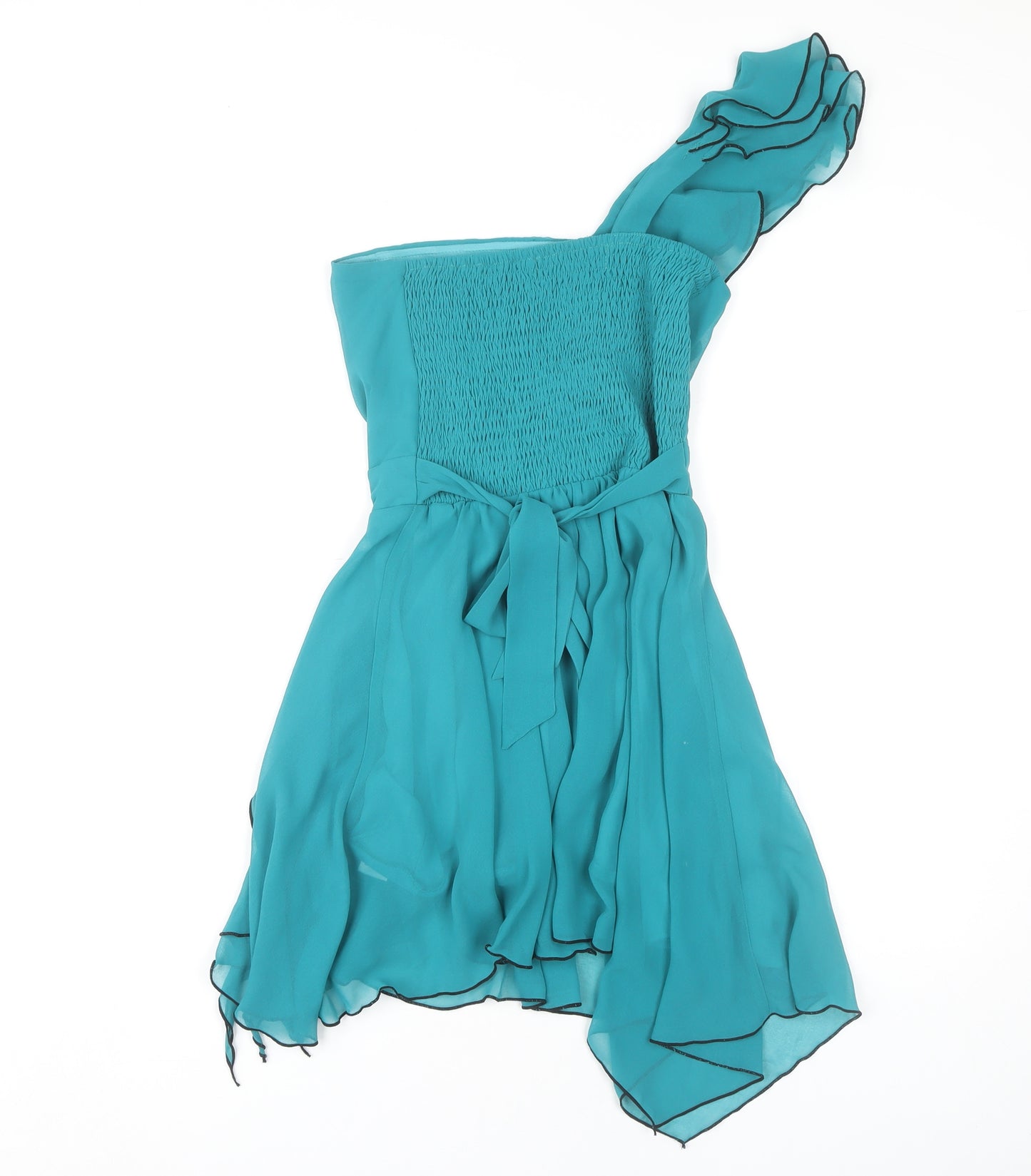 Little Mistress Women's Blue A-Line Dress, Size 8